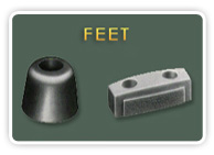 handles|grommets|thread protector|plastic feet|rubber feets|binder post|suction cups